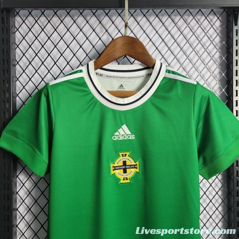 2022 Woman  Northern Ireland Home Jersey