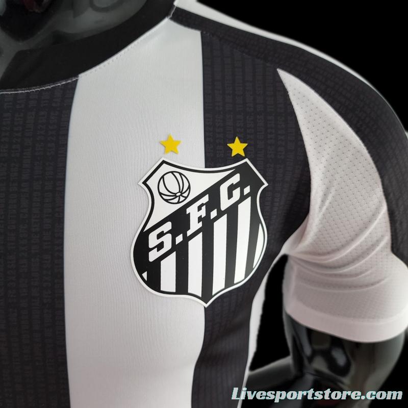 Player Version 22/23 Santos Away Soccer Jersey