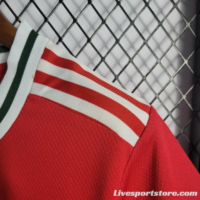 2022 Woman Wales Home Soccer Jersey