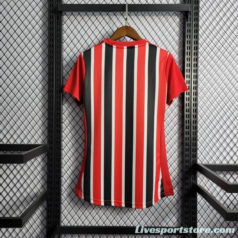 22/23 Woman Sao Paulo Away Soccer Jersey