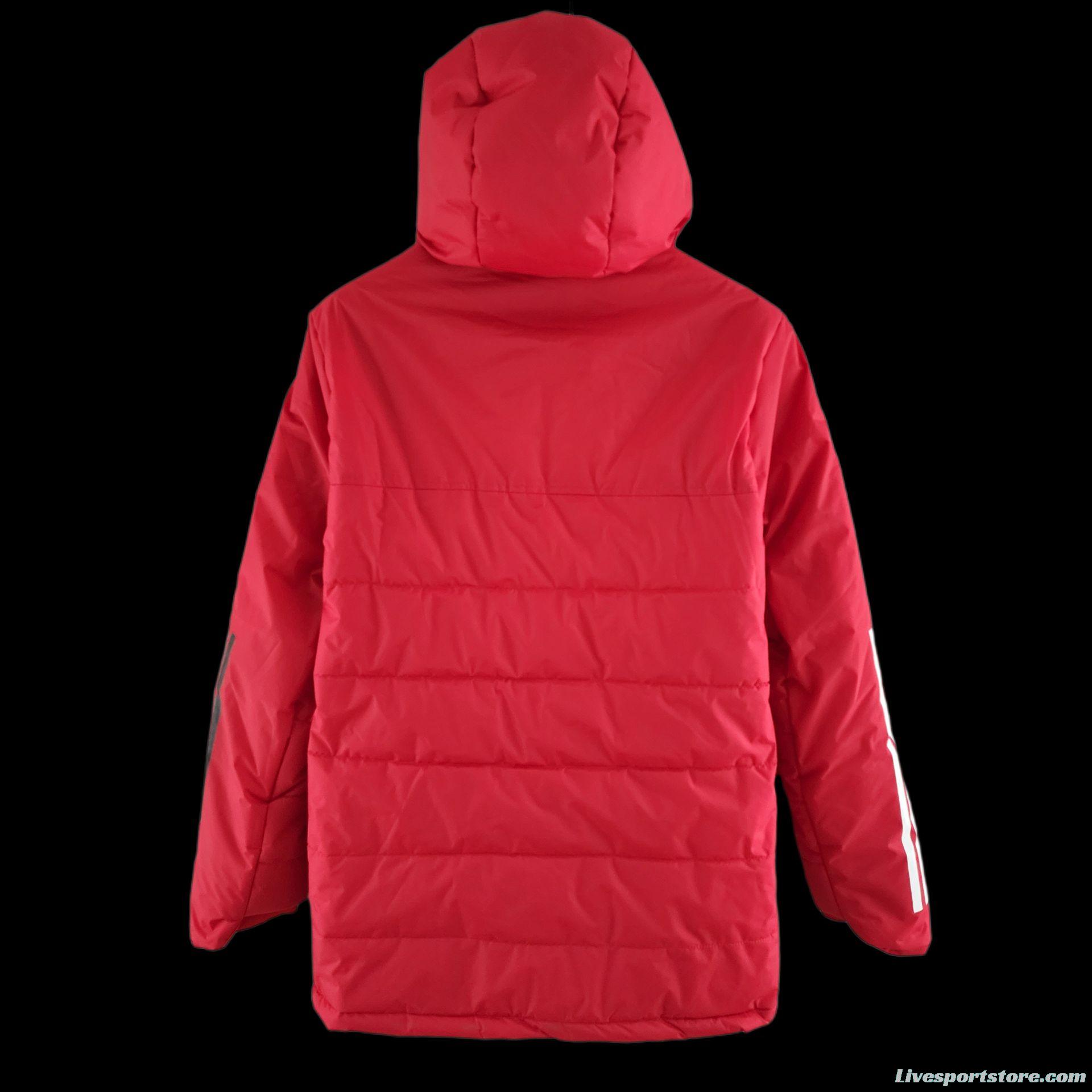 2022 Flamengo Down coat Jacket Red