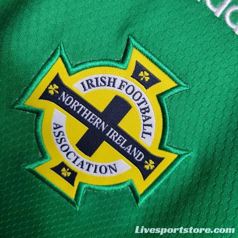 2022 Woman  Northern Ireland Home Jersey