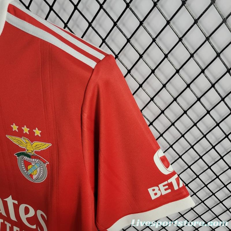 22/23 Benfica Home Soccer Jersey