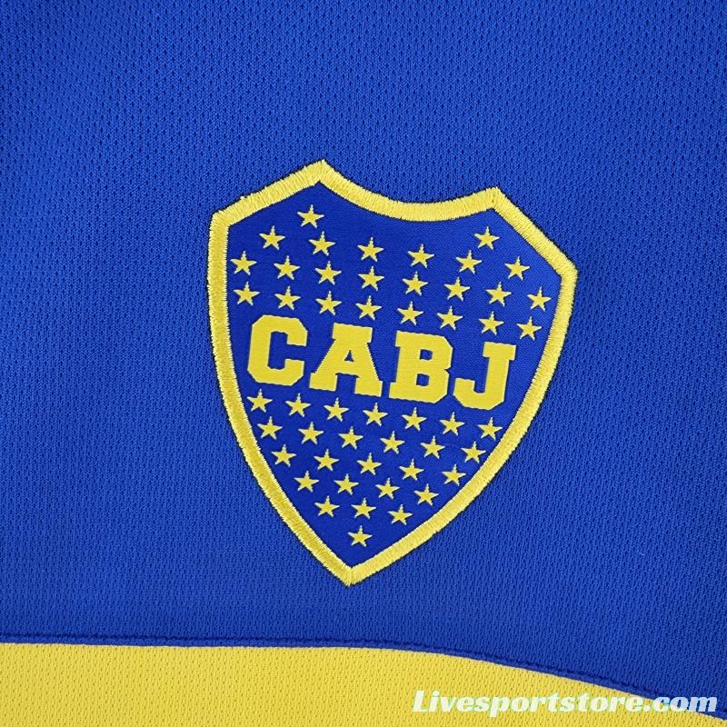22/23 Boca Juniors Home Soccer Jersey