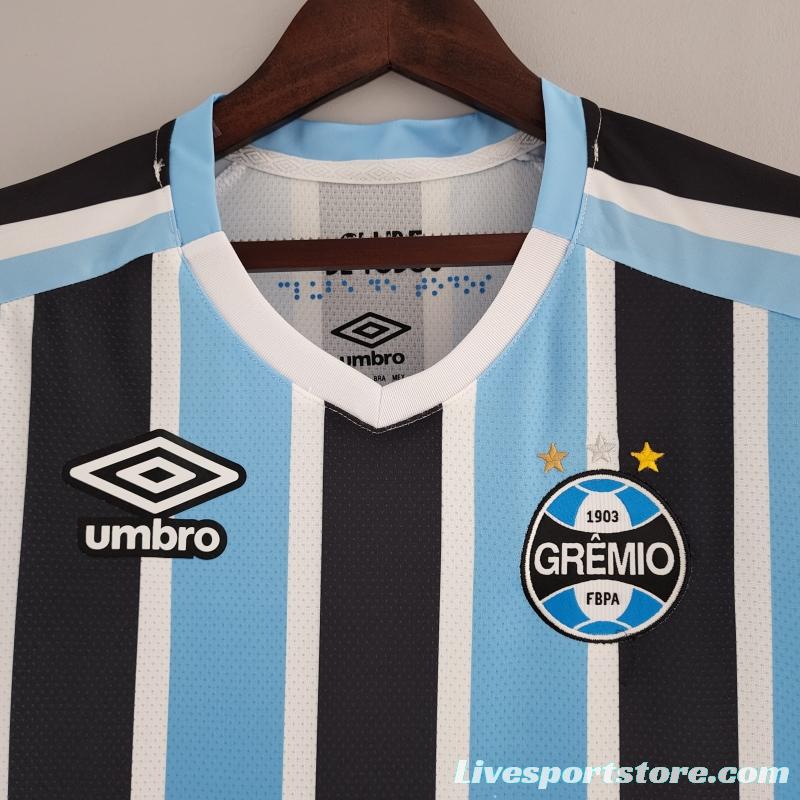 2022 Woman Gremio Home Soccer Jersey