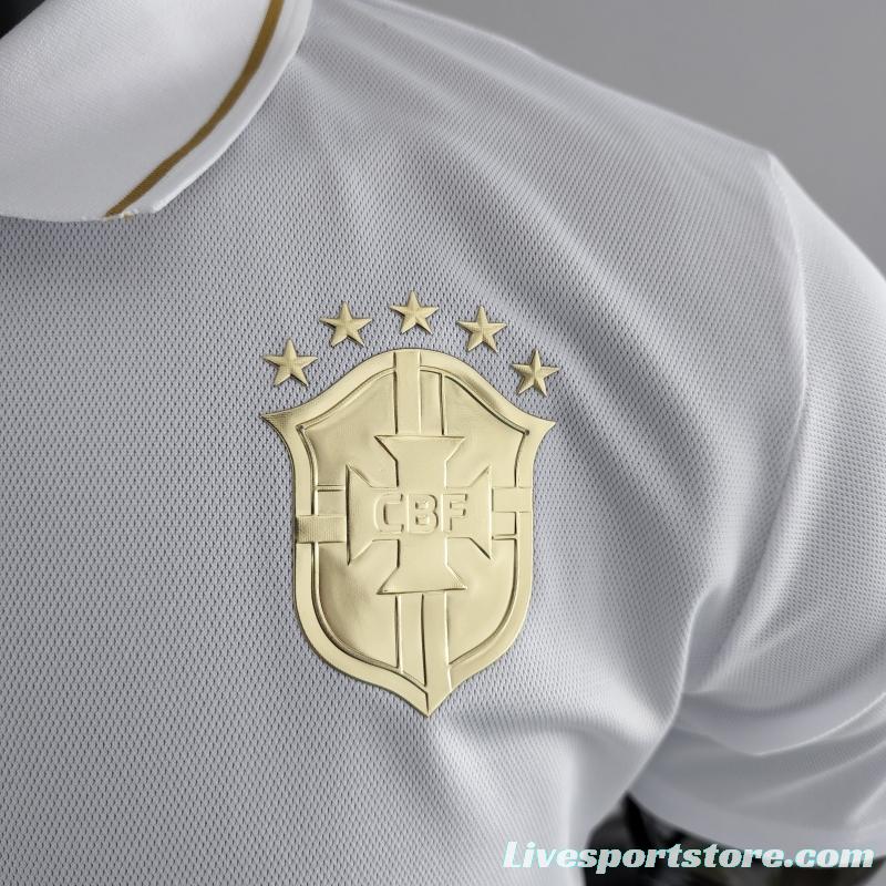 2022 POLO Brazil White Jersey