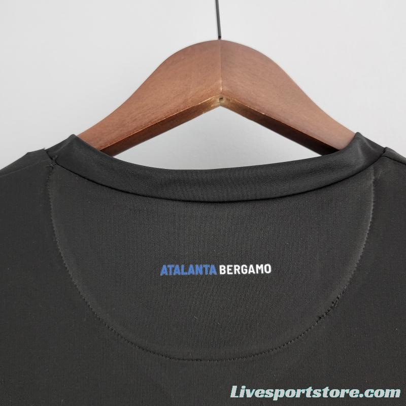 22/23 Atalanta Bergamasca Goalkeeper Black Soccer Jersey