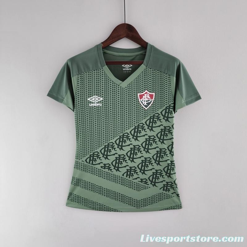 2022 Woman Fluminense Green Jersey