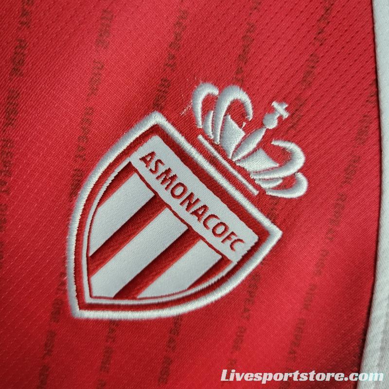 22/23 AS Monaco HOME Soccer Jersey