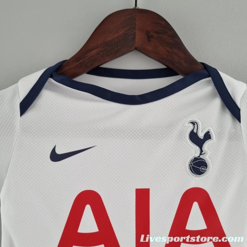 22/23 Tottenham Hotspur Home Baby KM#0028 9-12 Soccer Jersey