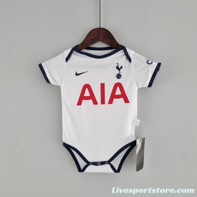 22/23 Tottenham Hotspur Home Baby KM#0028 9-12 Soccer Jersey