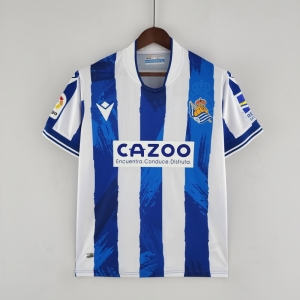 22/23 Real Sociedad Home Soccer Jersey