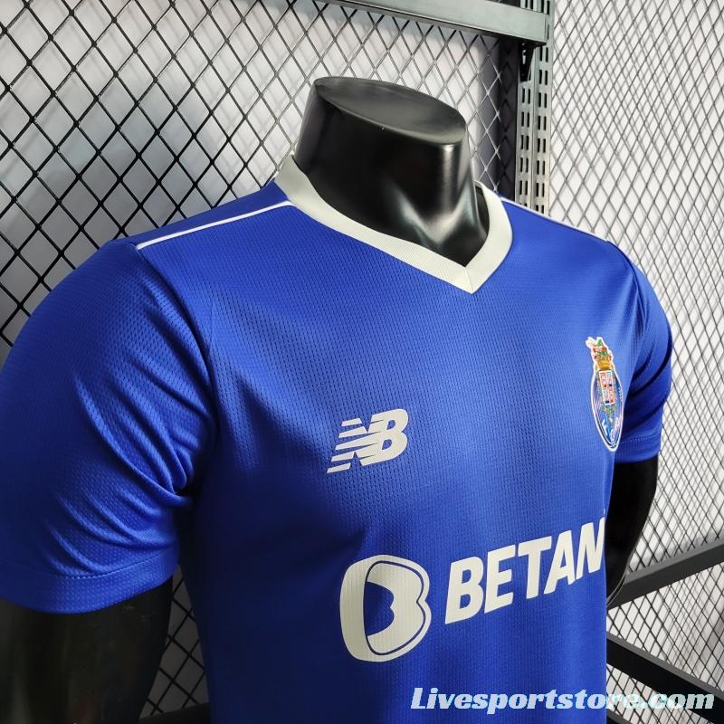 22/23 Player Version Porto 2 Away Soccer Jersey