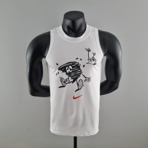 2022 NIKE White Vest Shirts #K000187