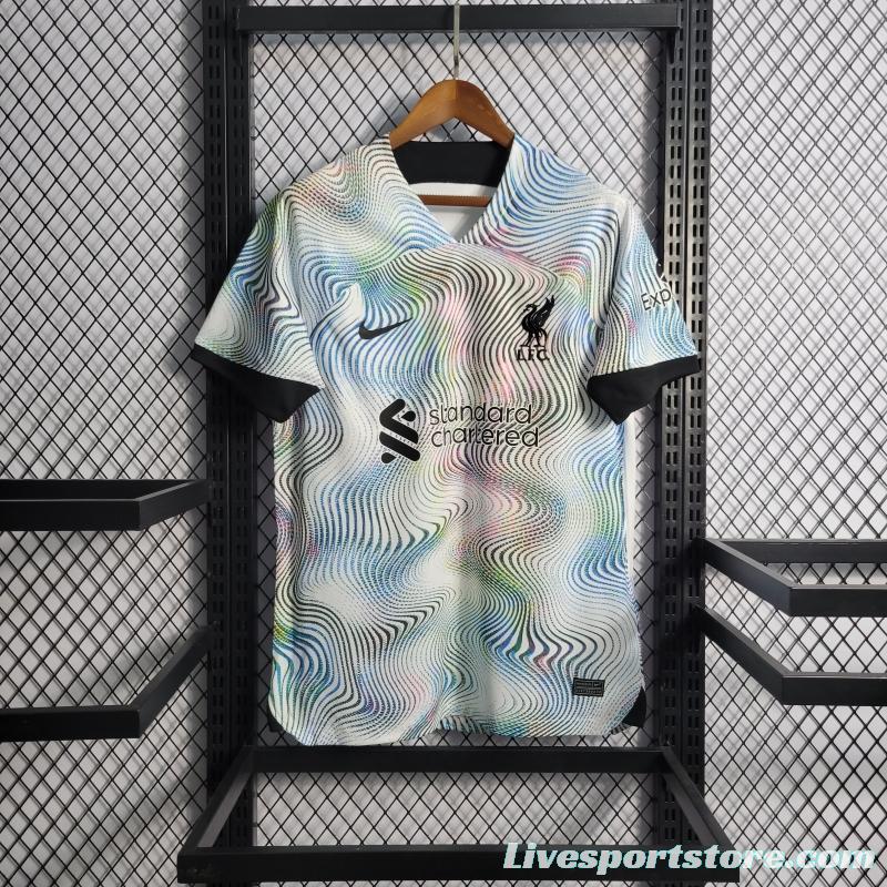 22/23 Liverpool Away Soccer Jersey