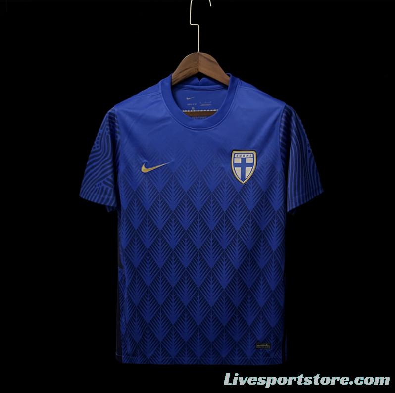 22/23 Finland Away Soccer Jersey