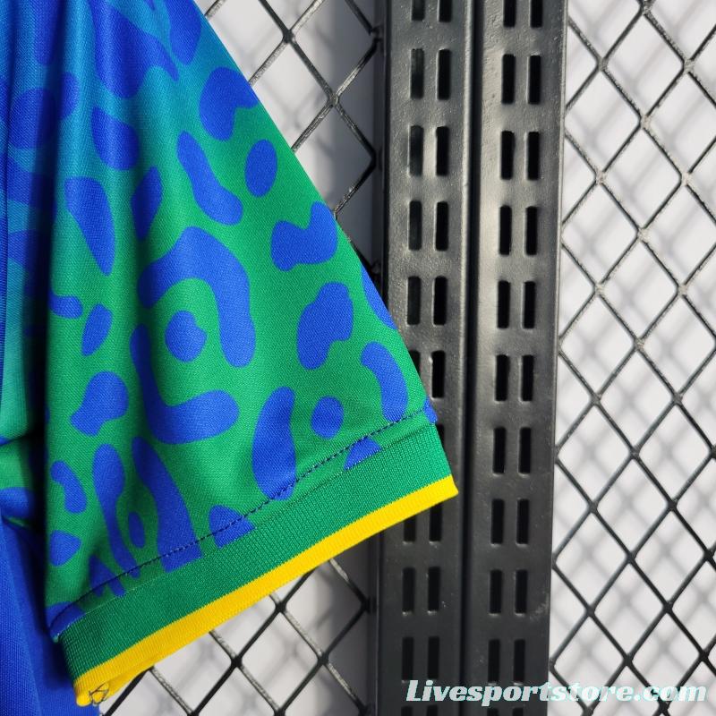 2022 Woman Brazil Away Soccer Jersey