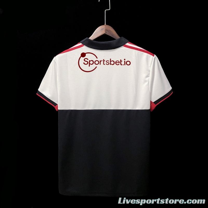 22/23 Sao Paulo Third + Full Sponsors Soccer Jersey