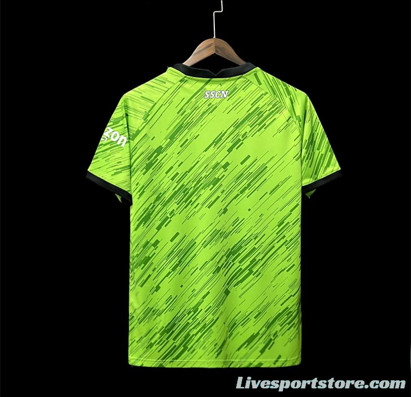 22/23 Napoli Green Goalkeeper Jersey