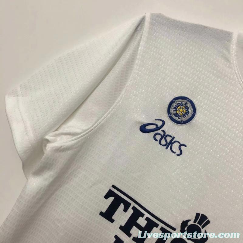 Retro 95/96 Leeds United Home Soccer Jersey