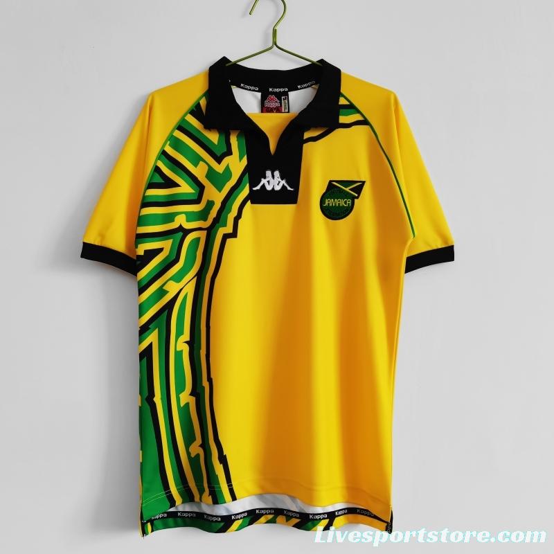 Retro 1998 Jamaica Home Soccer Jersey