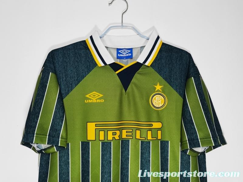 Retro 1995/96 Inter Milan Away Soccer Jersey