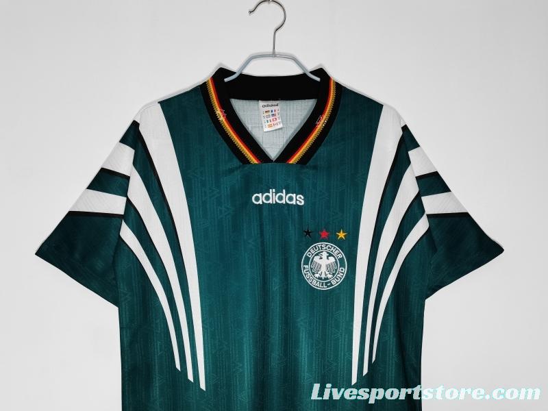 Retro 1996/97 Germany Away Soccer Jersey