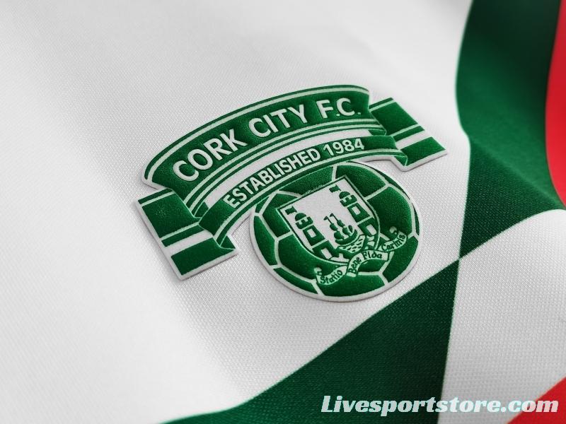 Retro 1988/89 Ireland Cork City Home Soccer Jersey