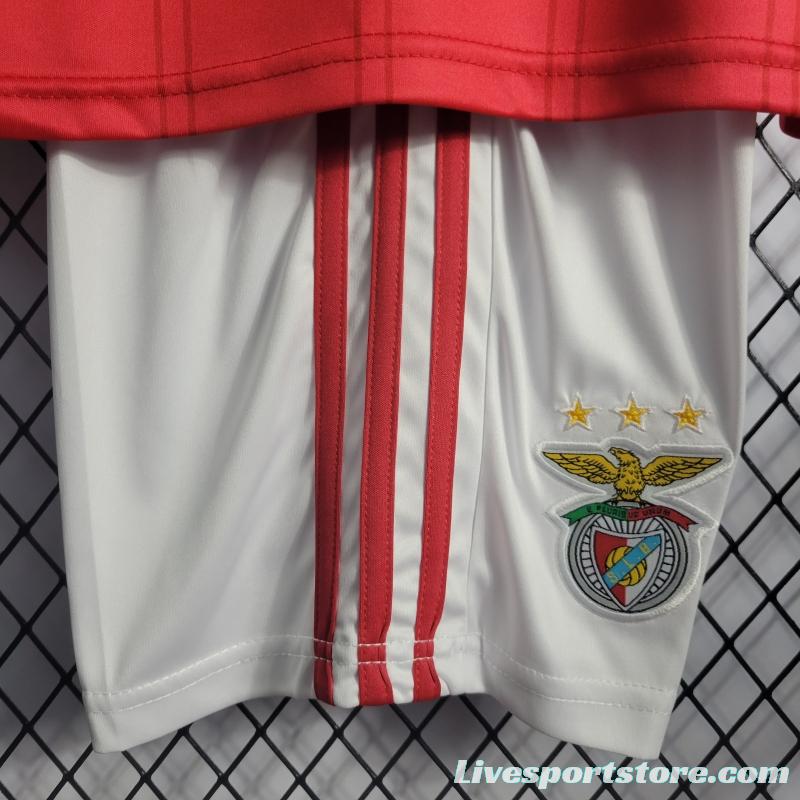 22/23 Kids Benfica Home Soccer Jersey