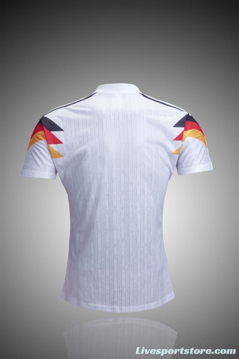 Retro 1990 Germany Home Soccer Jersey