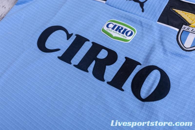 RETRO 98/00 Lazio Home Soccer Jersey