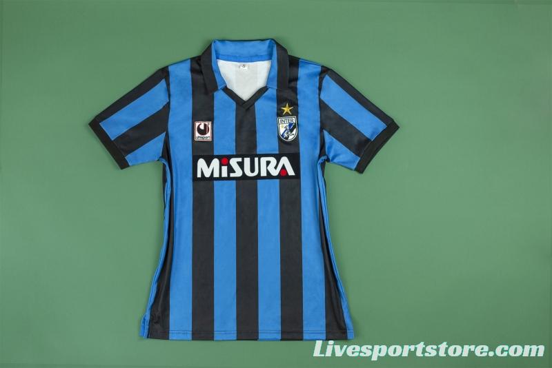 RETRO 88/90 Inter Milan Home Soccer Jersey