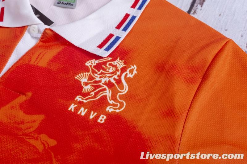 Retro 1996 The Netherlands Home Soccer Jersey