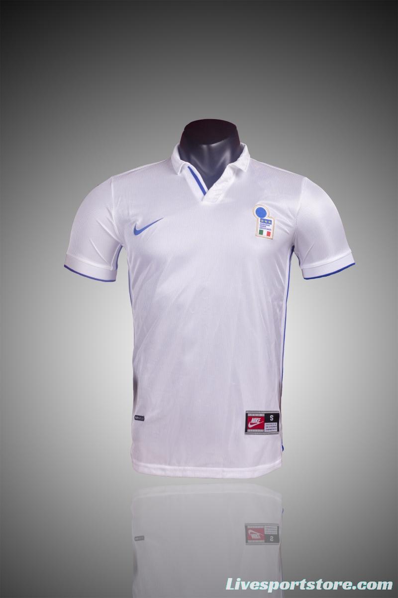 Retro 1998 Italy Away Soccer Jersey