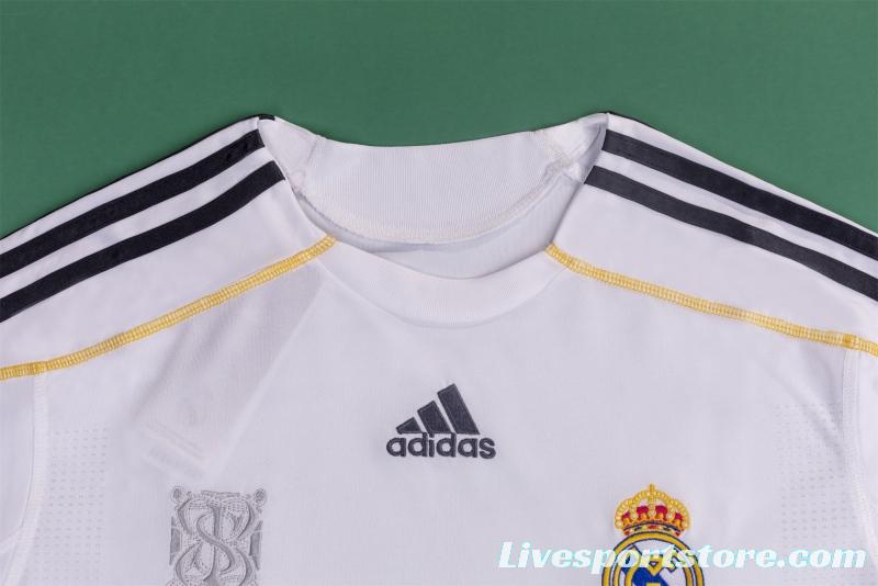 RETRO 09/10 Real Madrid Home Soccer Jersey