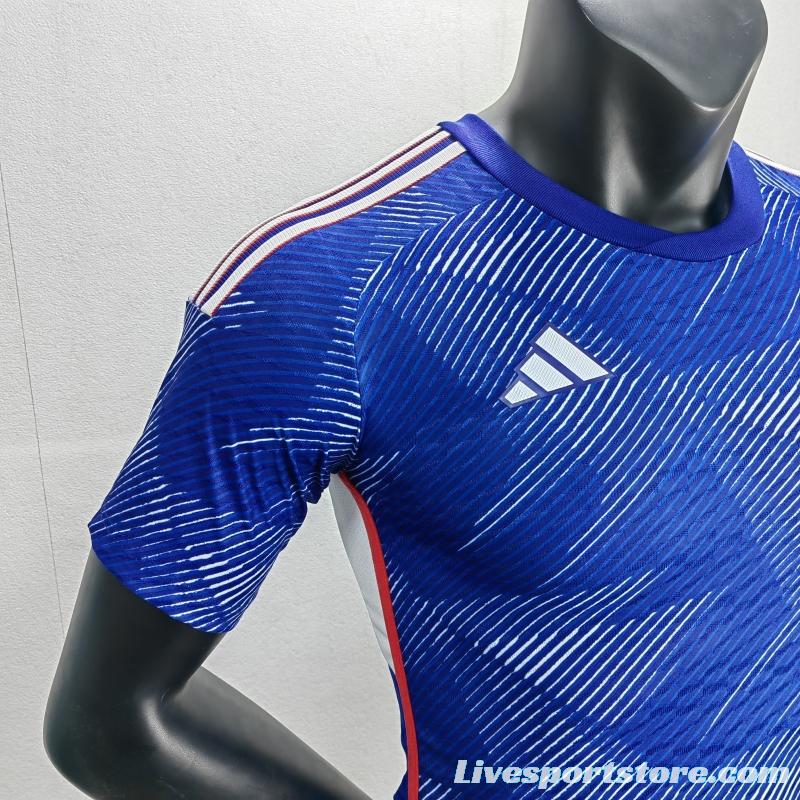 Player Version 2022 Japan Home Soccer Jersey