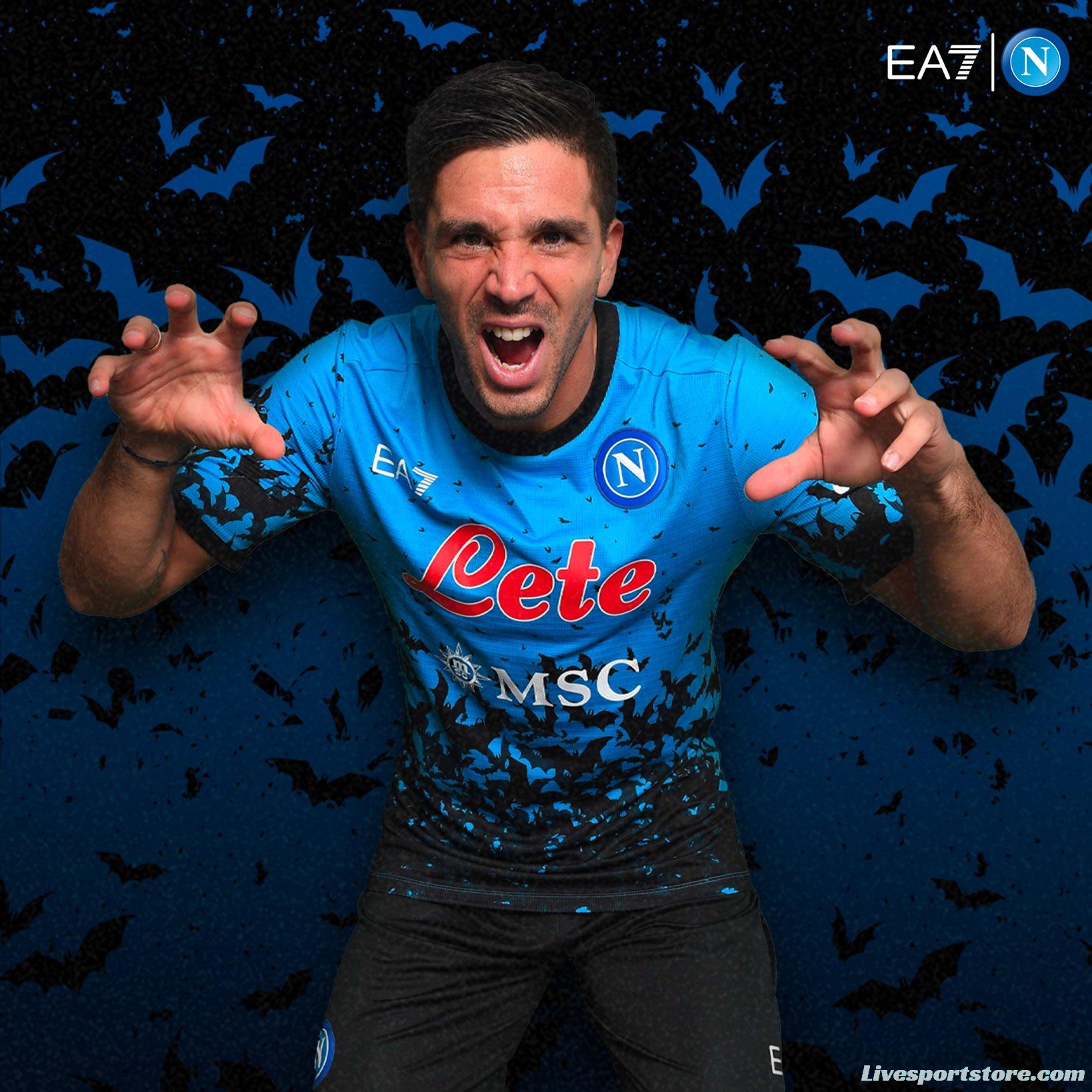 22/23 SSC Napoli EA7 Halloween Jersey