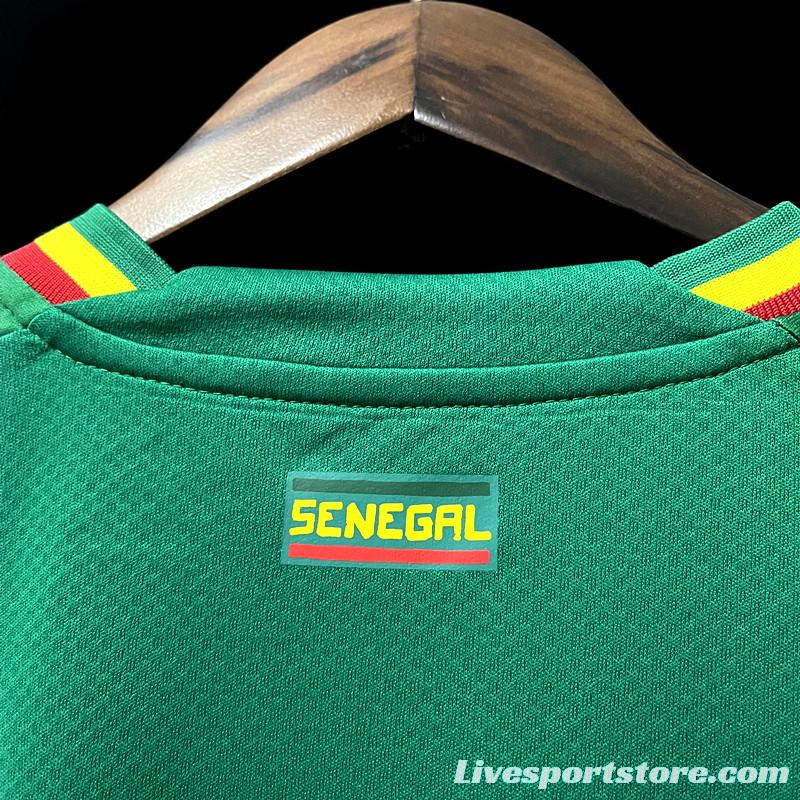 2022 Senegal Away Green Jersey