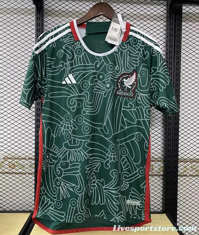 2022 Mexico Green Pre-Match Jersey