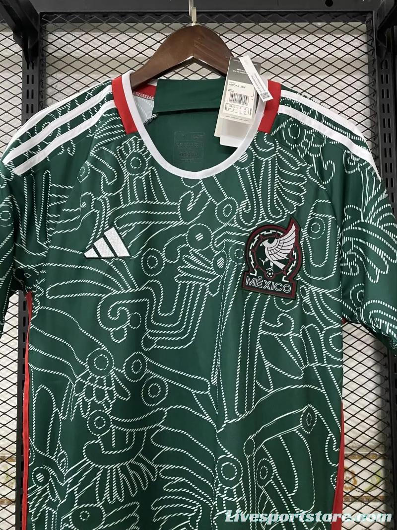 2022 Mexico Green Pre-Match Jersey