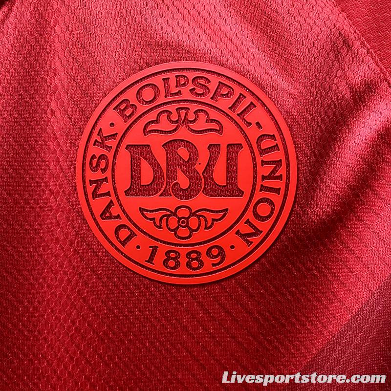 2022 Denmark Home Jersey