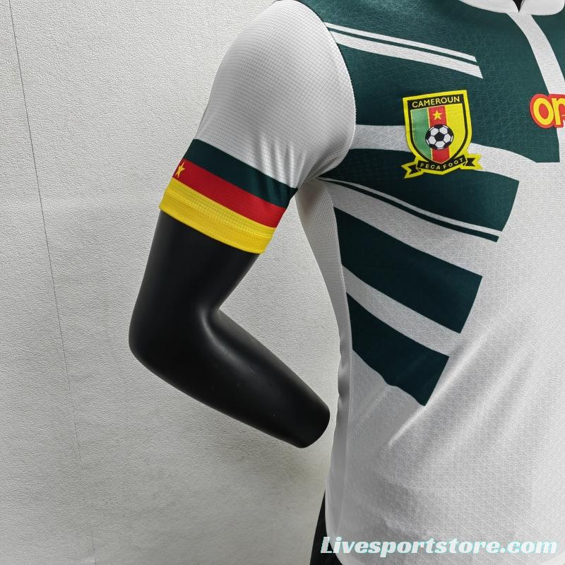 Player Version 2022 Cameroon Third White Jersey