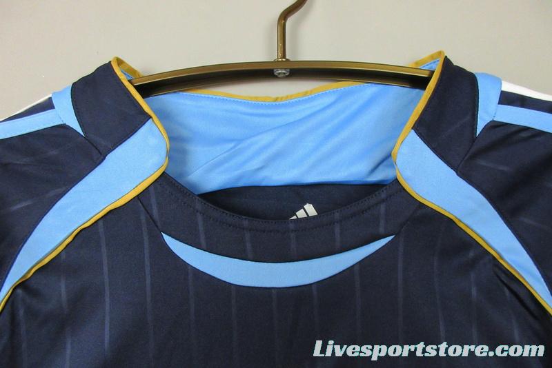 Retro 2006 Argentina Away Blue Jersey