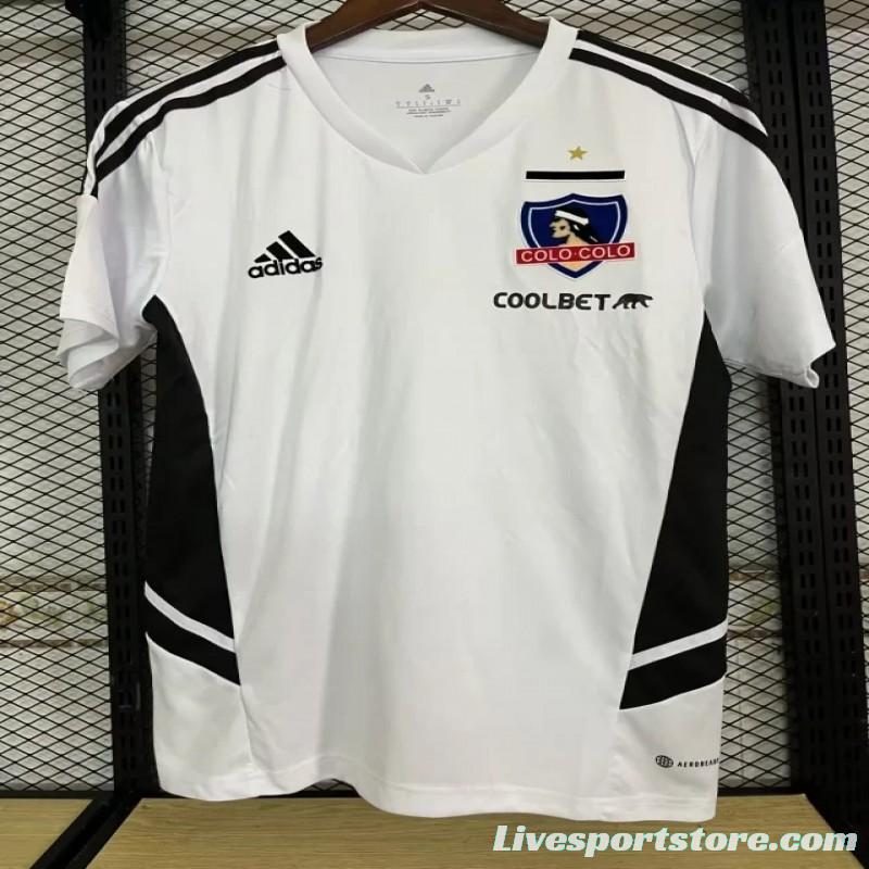 23/24 Colo Colo Home Soccer Jersey