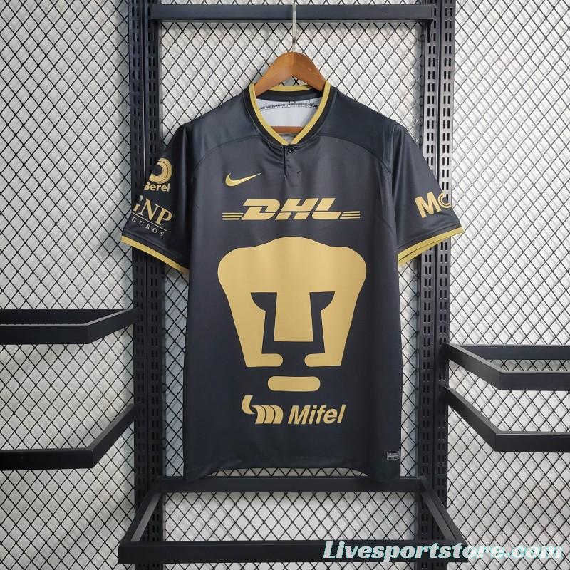 23-24 Pumas UNAM Away Black Jersey