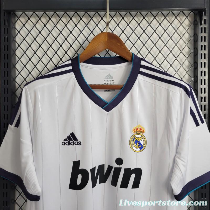 Retro 12/13 Real Madrid Home Jersey