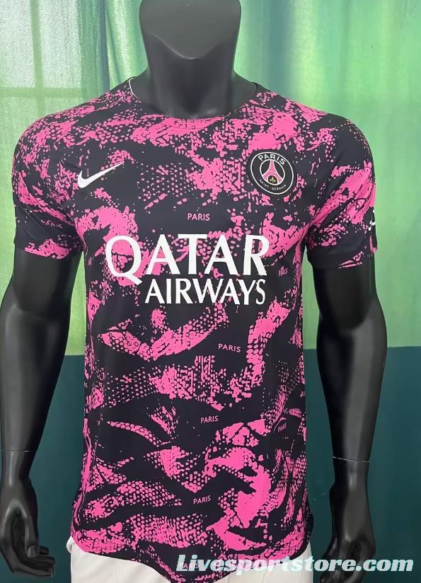 22/23 PSG Pink/Black Special Training Jersey