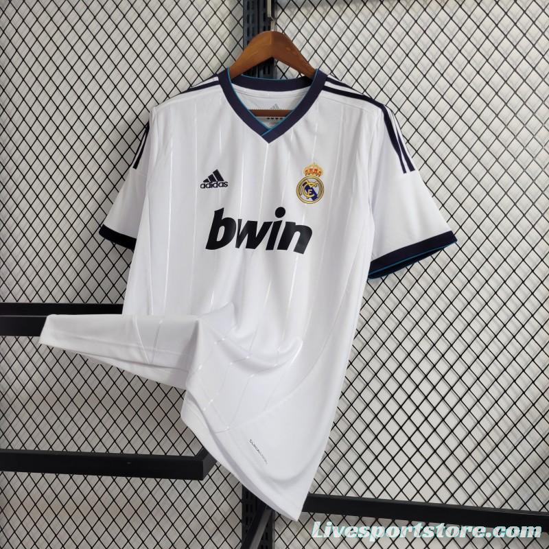 Retro 12/13 Real Madrid Home Jersey