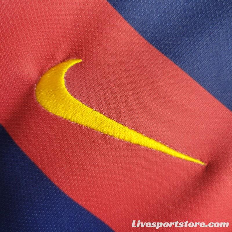 Retro 15/16 Barcelona Home Jersey