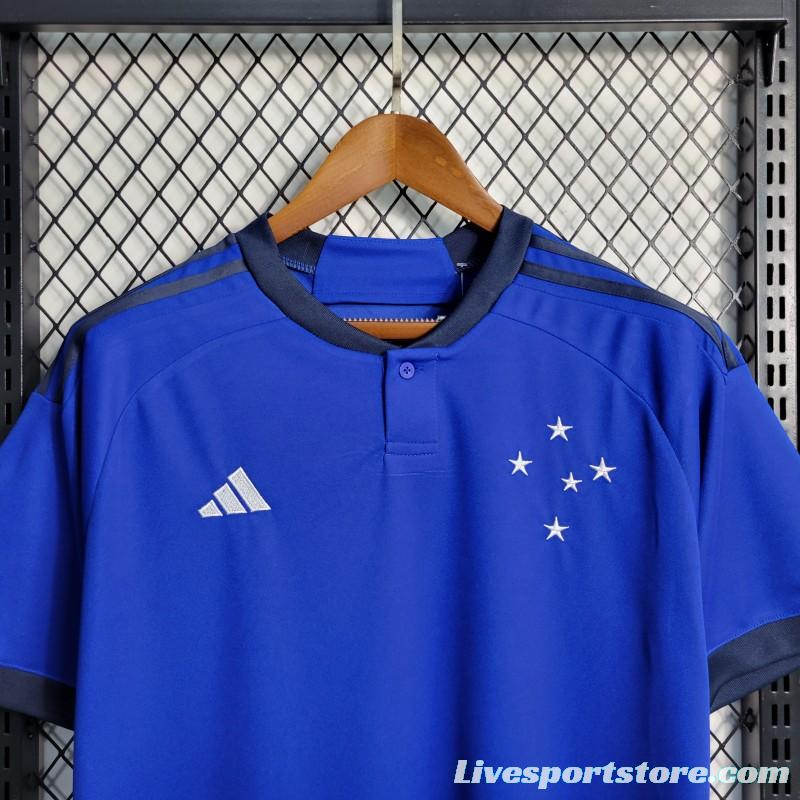 23-24 Cruzeiro Home Jersey